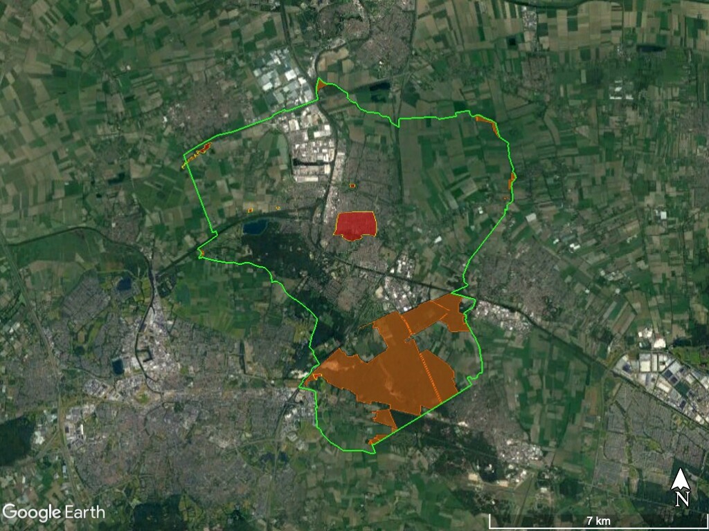 Oosterhout Metaaldetectie Kaart