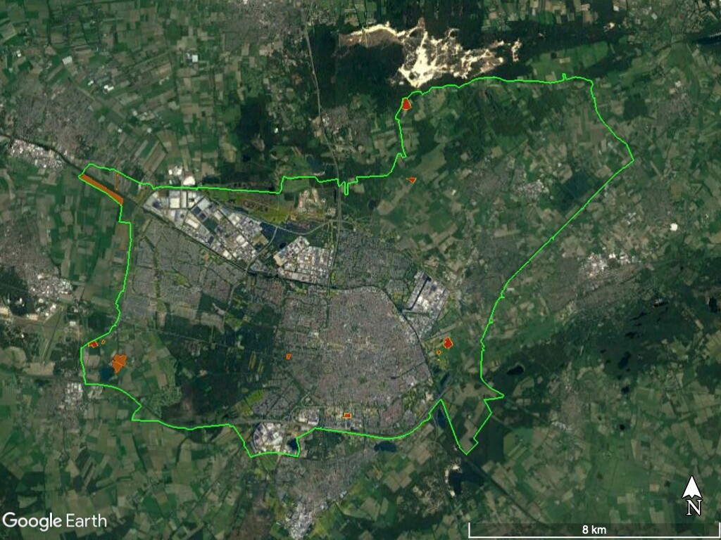 Tilburg Metaaldetectie Kaart